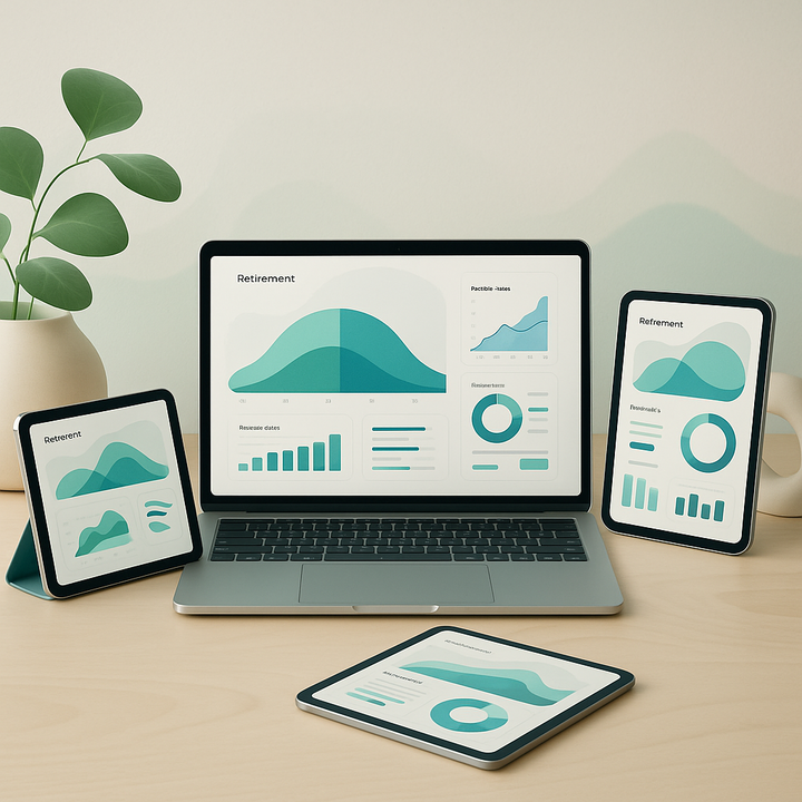 digital tools for retirement control and projection